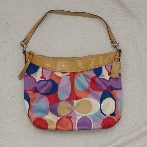 Coach Handbags - Coach Satin Hobo Bag